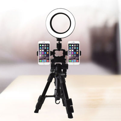 Enig Live Ra 90 4.2ft de Driepoot van de Desktopcamera met Selfie Ring Light Q111