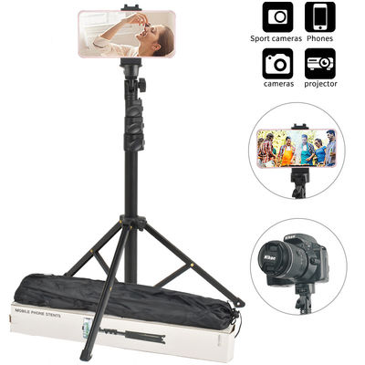 1.3M Adjustable Tripod Stand Selfie Stok voor Telefoonvideocamera