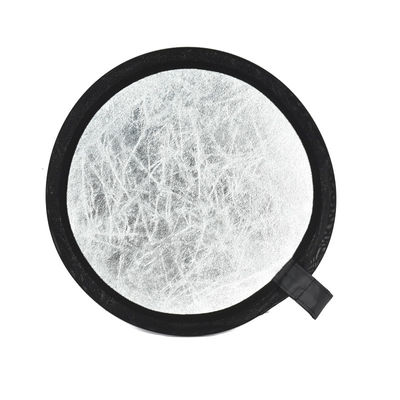 12 duim 30cm Zilveren Witte Ronde Opvouwbare Lichte Reflector voor Openluchtverlichting